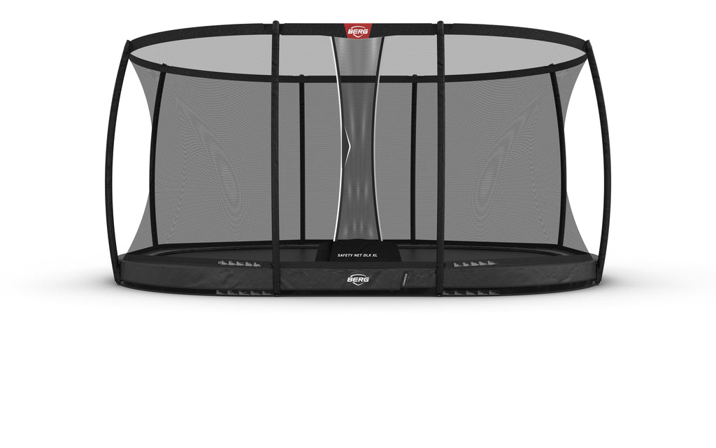 BERG Grand Champion InGround 520 Grey + Safety Net DLX XL
