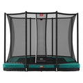BERG Ultim Favorit InGround 280 Green + Safety Net Comfort