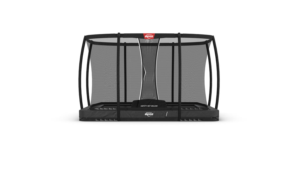 BERG Ultim Champion InGround 330 Grey + Safety Net Deluxe