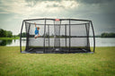 BERG Ultim Elite FlatGround 500 Grey + Safety Net DLX XL