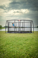 BERG Ultim Elite FlatGround 500 Grey + Safety Net DLX XL