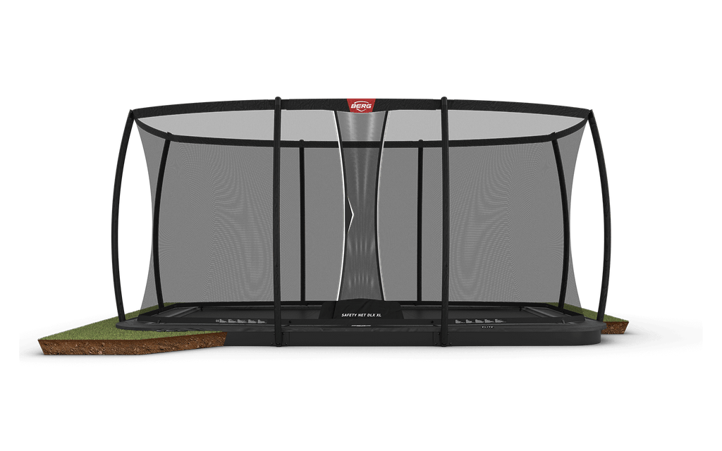 BERG Ultim Elite FlatGround 500 Grey + Safety Net DLX XL