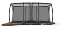 BERG SPORTS Ultim Pro Bouncer FlatGround 500 + Safety Net XL