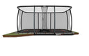 BERG SPORTS Ultim Pro Bouncer FlatGround 5x5 + Safety Net XL