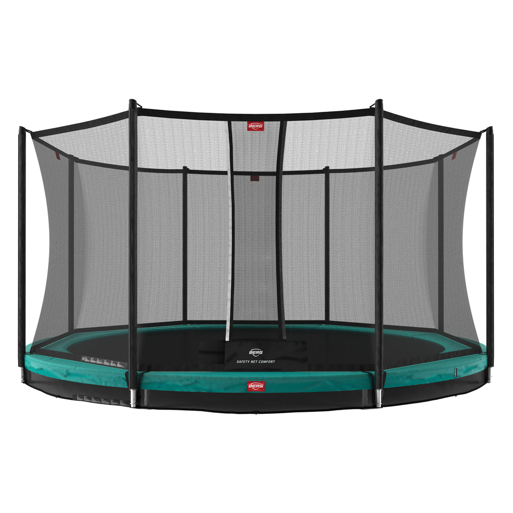 BERG Favorit InGround 380 Green + Safety Net Comfort