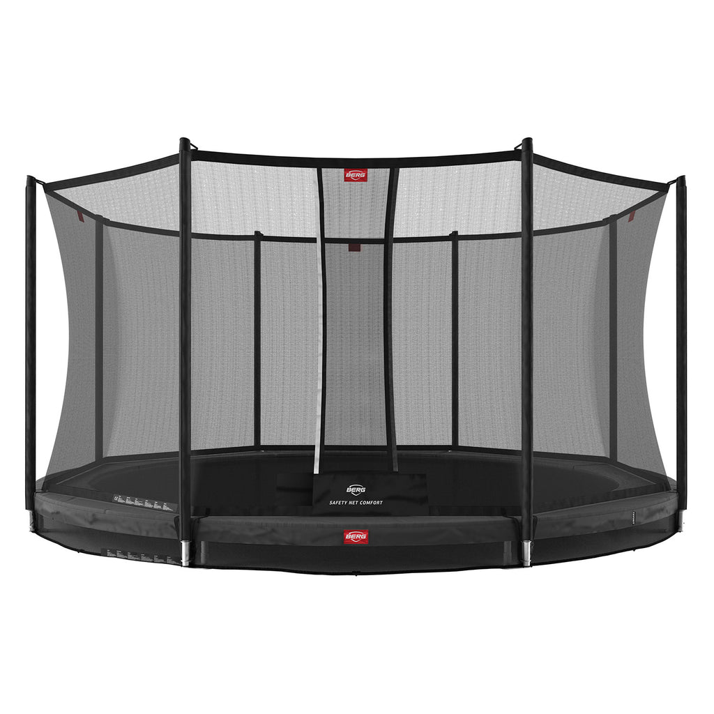 BERG Favorit InGround 380 Grey + Safety Net Comfort