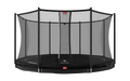BERG Favorit InGround 380 Black + Safety Net Comfort