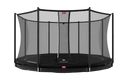 BERG Favorit InGround 380 Black + Safety Net Comfort