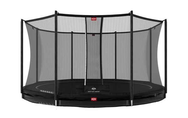 BERG Favorit InGround 430 Black + Safety Net Comfort