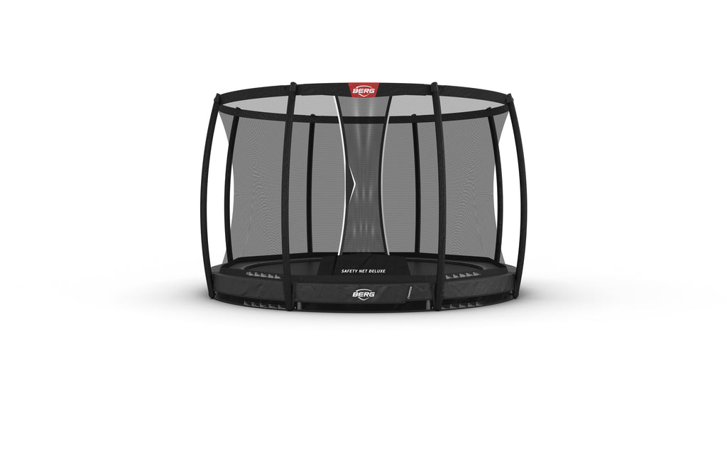 BERG Champion InGround 330 Grey + Safety Net Deluxe