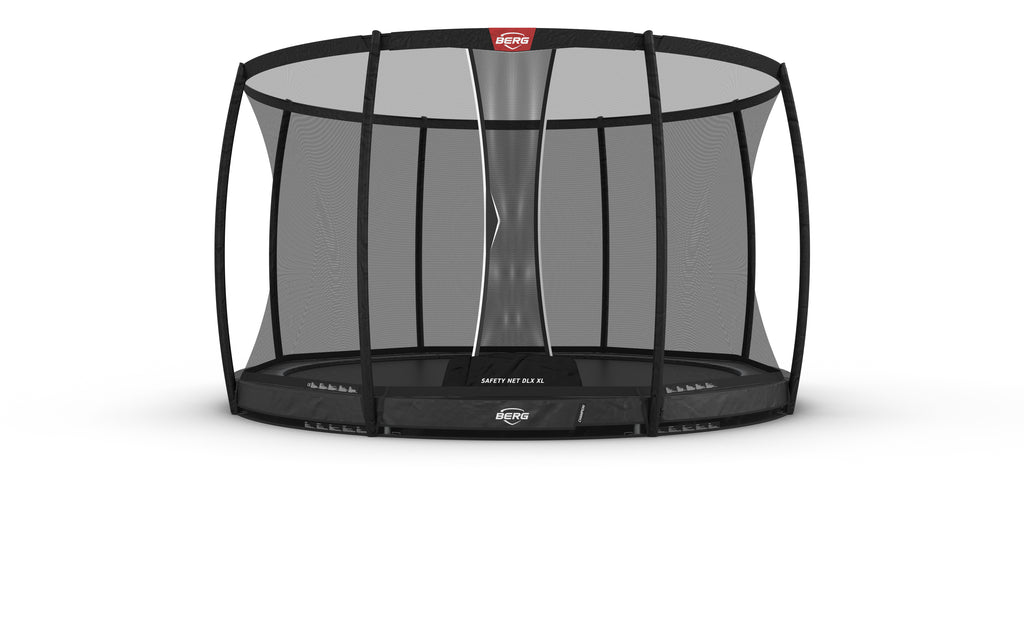BERG Champion InGround 430 Grey + Safety Net DLX XL