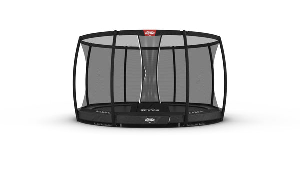 BERG Champion InGround 430 Grey + Safety Net Deluxe