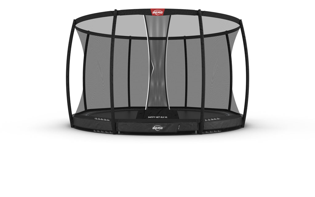 BERG Elite InGround 430 Grey + Safety Net DLX XL
