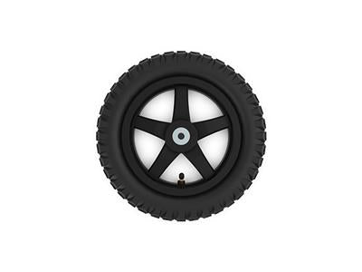 Wheel black 12.5x2.25-8 all terrain