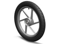 Wheel 6-spoke grey 2.75x17 right