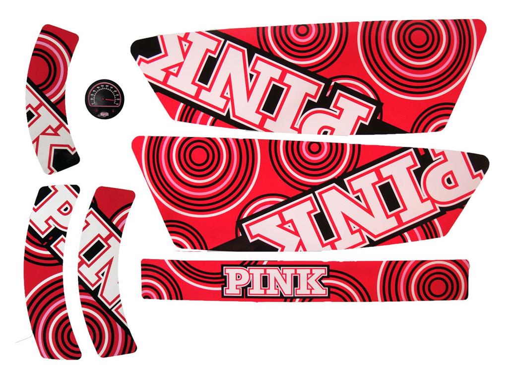 XL Frame - Sticker set Compact Pink