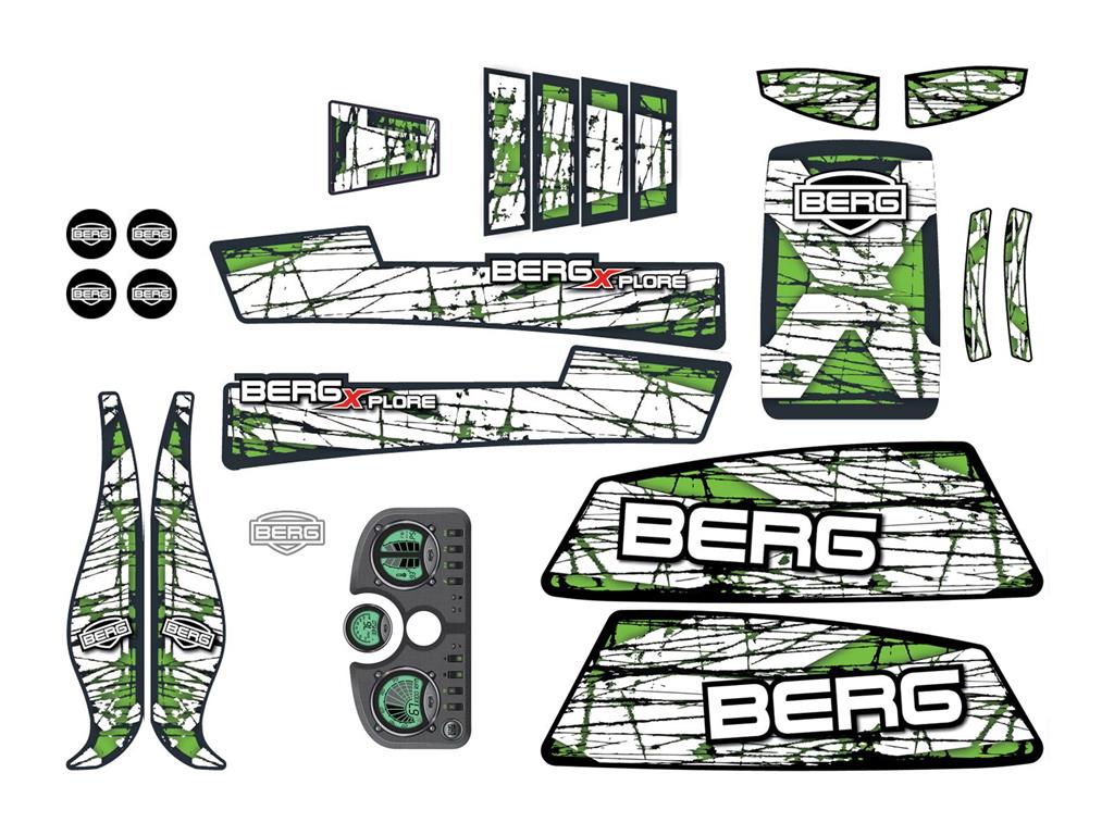XL Frame - Sticker set X-Plore