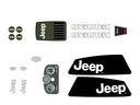 XL Frame - Sticker set Jeep® Revolution