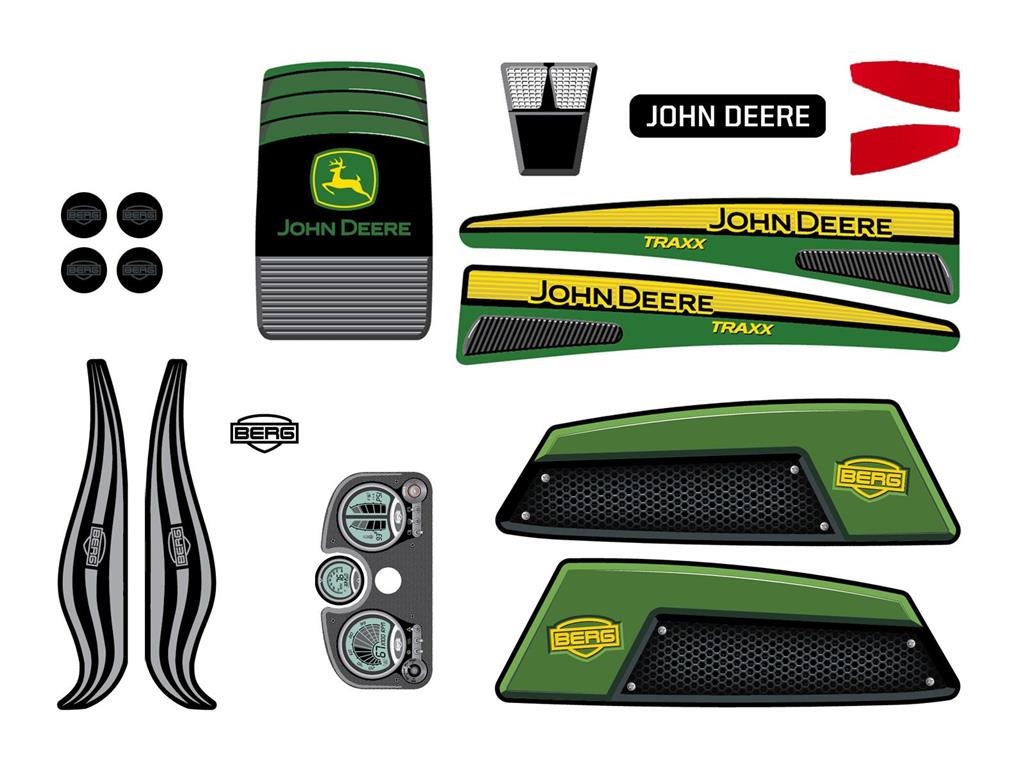 XL Frame - Sticker set John Deere