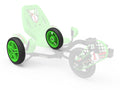 Wheel green 12.5x3.00-9 slick
