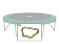 Champion - Triangle for Jump mat (TwinSpring) (10x)
