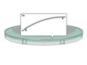 Champion - Toprail InGround 270 (9ft) (TwinSpring)