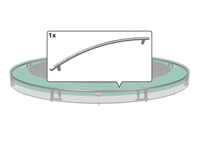 Champion - Toprail InGround 270 (9ft) (TwinSpring)