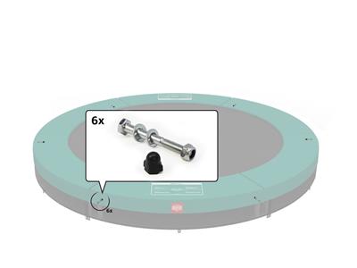 InGround Talent - Fasteners for 6 Legs