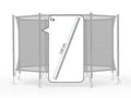 Safety Net Comfort - Upper Tube for springbracket (120cm)