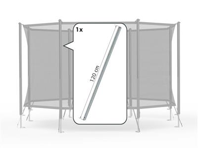 Safety Net Comfort - Upper Tube for springbracket (120cm)