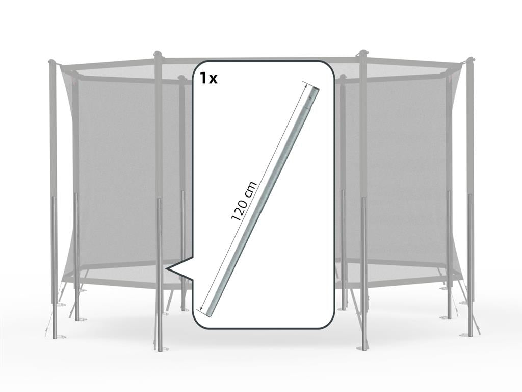 Safety Net Comfort - Lower tube + springbracket (120cm)