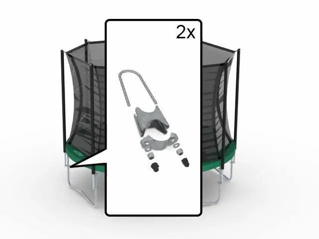 Safety Net Comfort - Fasteners for 1 tube