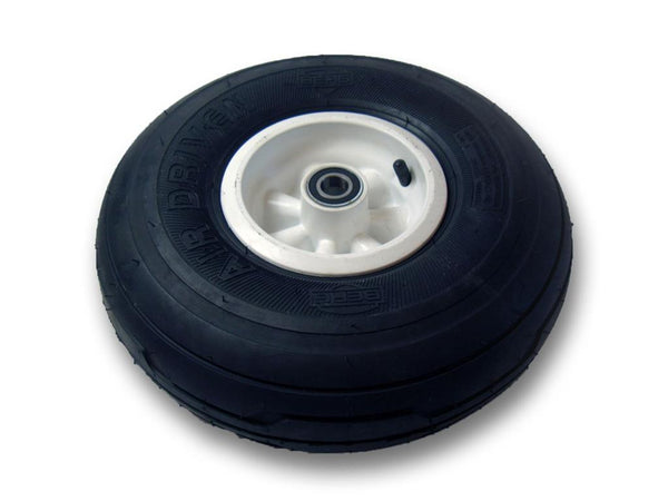 Wheel white 4.00-6 radiall