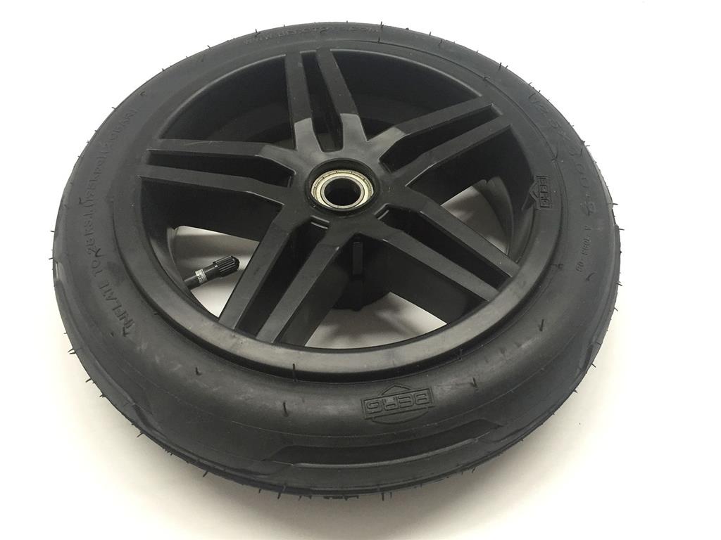 Wheel black 12.5x3.00-9 slick