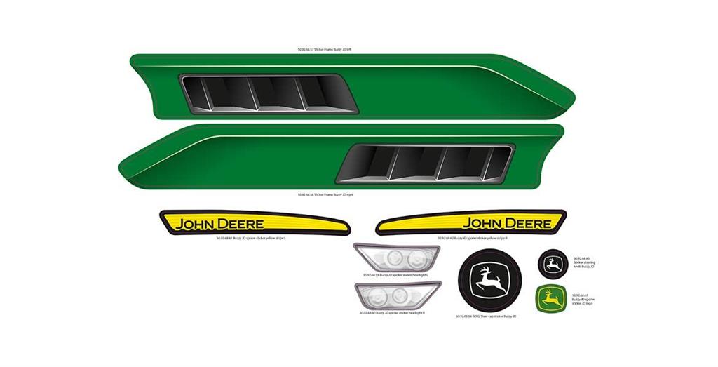 Buzzy - Sticker set John Deere