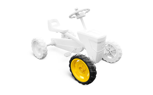 Wheel 9x2 Farm - Yellow/Black Front right