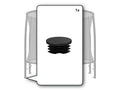 Safety Net - Cap for Lower tube 38 mm (8x)