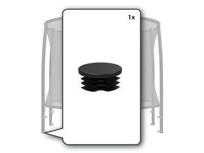 Safety Net - Cap for Lower tube 38 mm (8x)