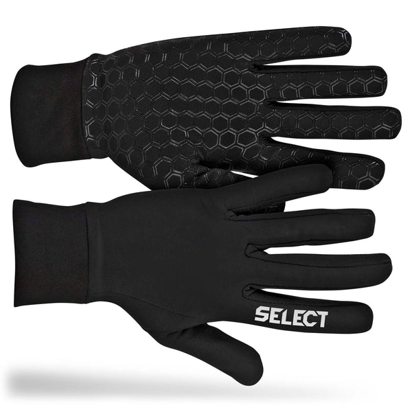 Select Player gloves - black