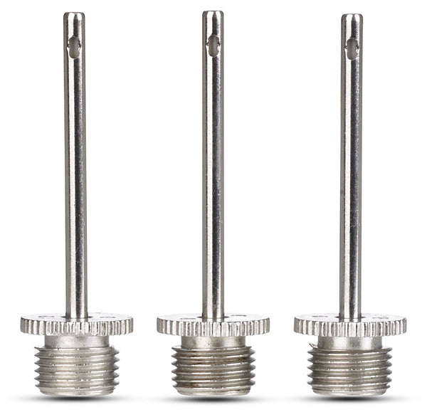 Select Needle 6mm Air compress Mini 3-pack - silver