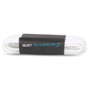 Select Shoelaces flat - white