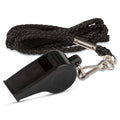Select Referees whistle plastic w/Lanyard