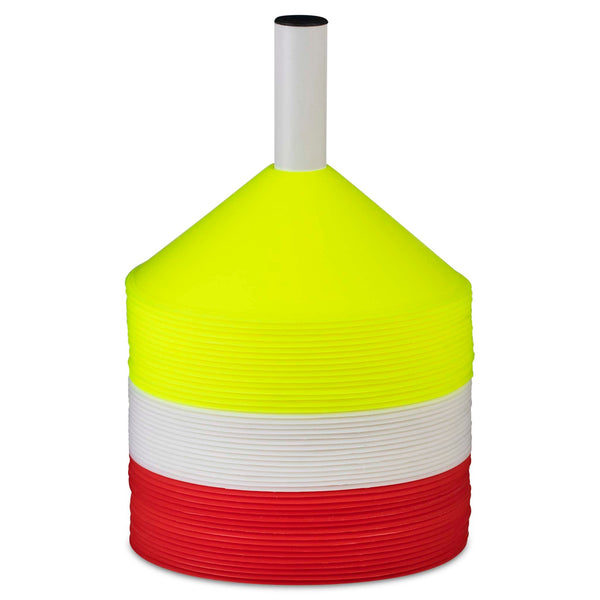 Select Marker set 48 pcs w/plastic holder - red/yellow/white