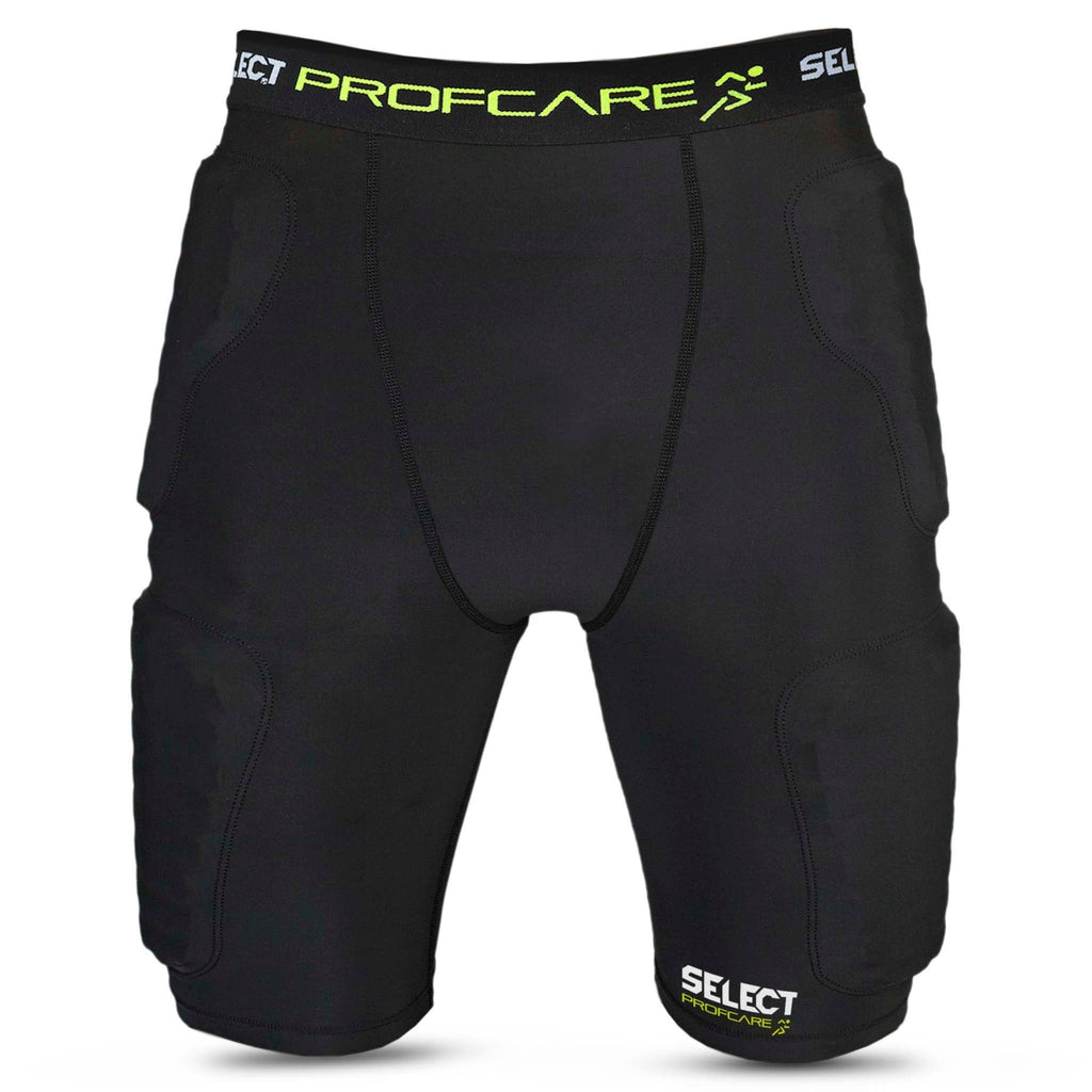 Select Compression shorts w/pads 6421 - black