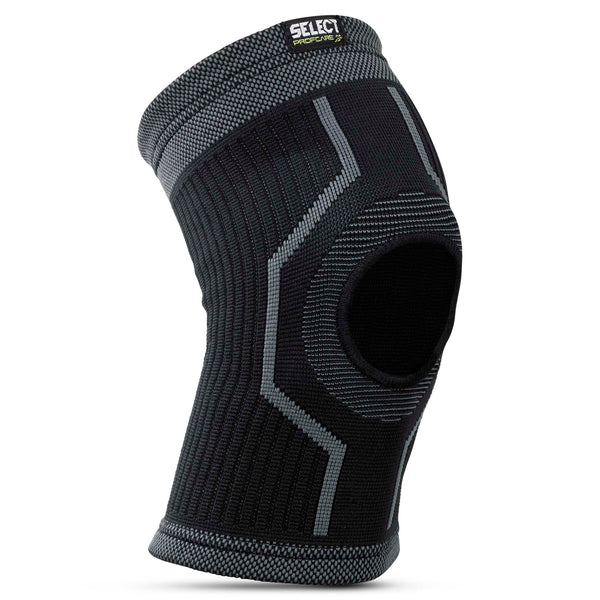 Select Knee support w/hole - black