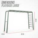 BERG PlayBase Large Green + Play set