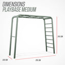 BERG PlayBase Medium Green + Swing set