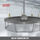 BERG Champion InGround 380 Grey + Safety Net Deluxe