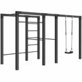 Outdoor fitness - Model 3 -  sort/sorte beslag