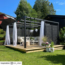 Cubic pergola